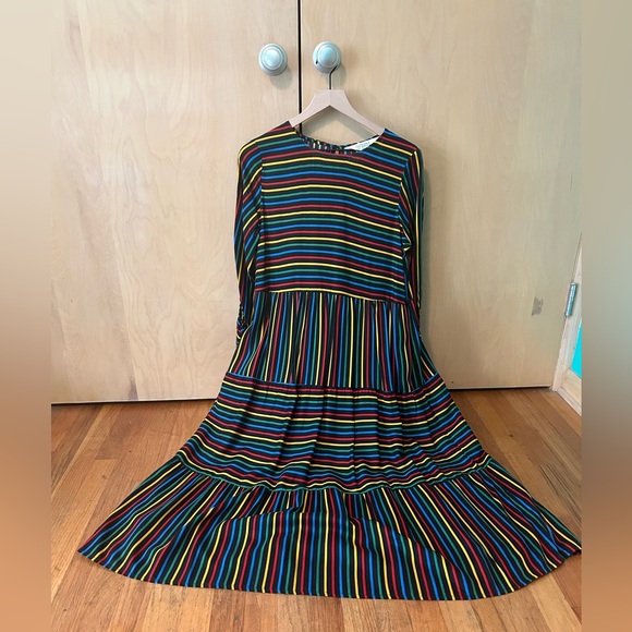 NEVER WORN rainbow Compañía Fantástica dress. Size M - Picture 3 of 5